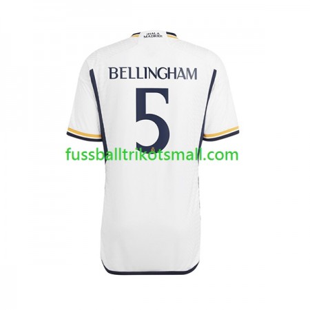 Fußballtrikots Real Madrid Jude Bellingham 5 2023-2024 Kurzarm Heimtrikotsatz kaufen